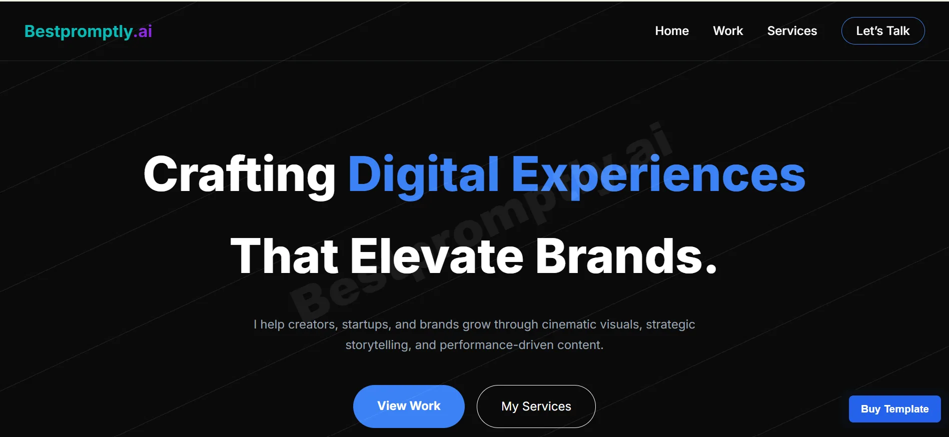 Creator template preview image