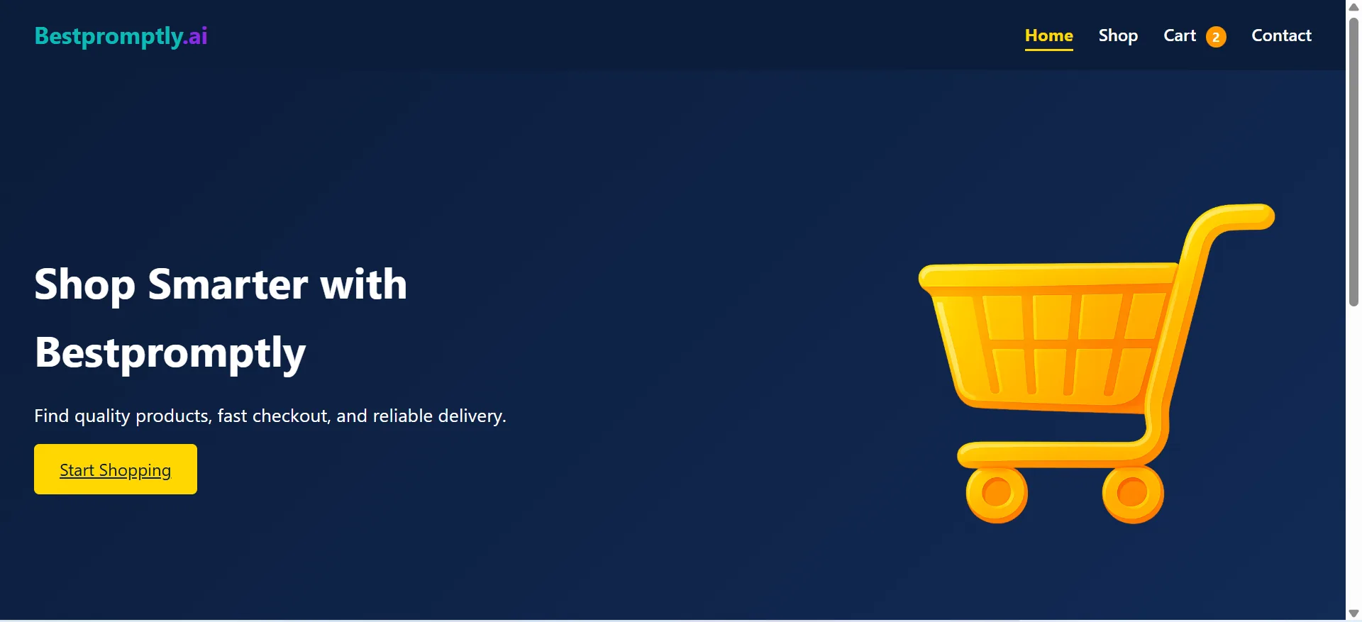 Ecommerce2 template preview image